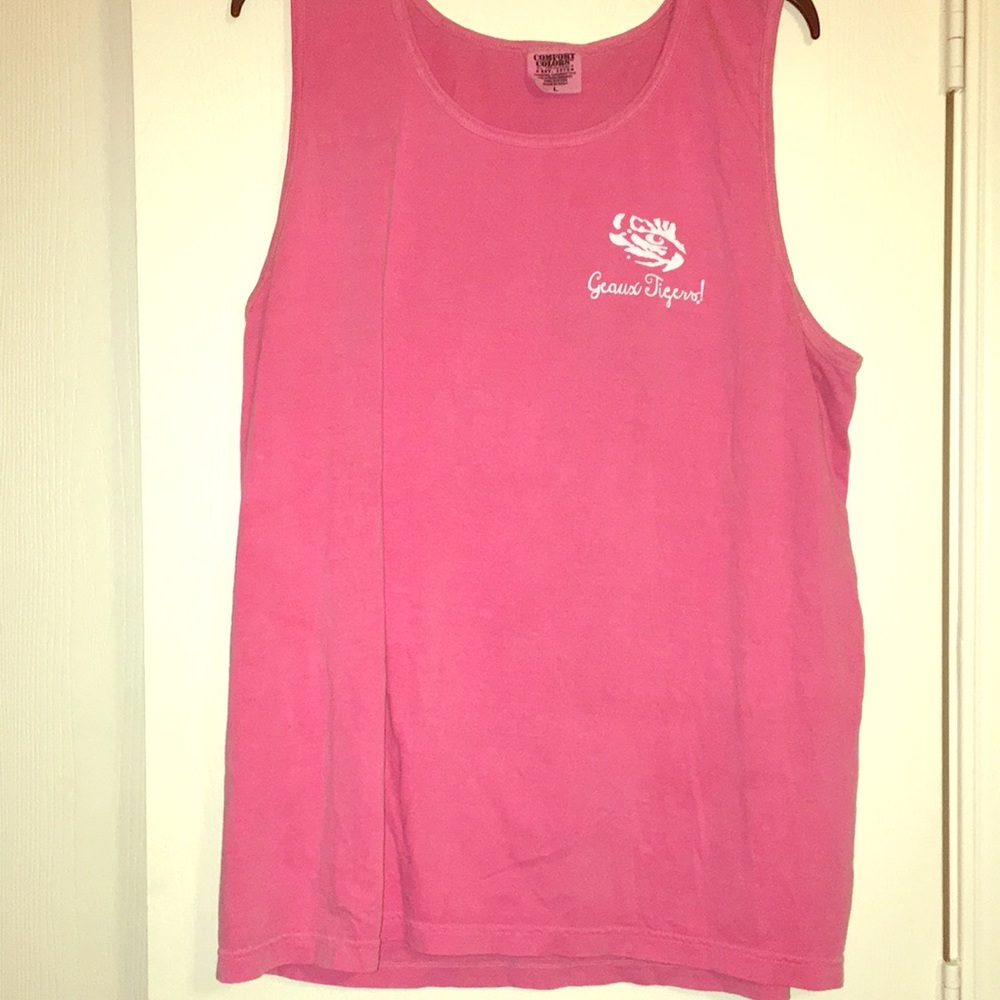 Comfort Colors LSU Geaux Tigers! Muscle Tee